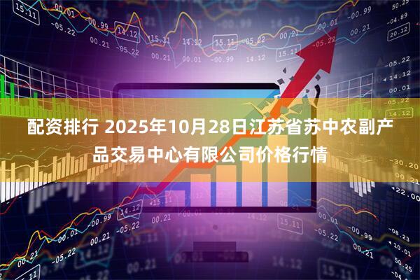 配资排行 2025年10月28日江苏省苏中农副产品交易中心有限公司价格行情
